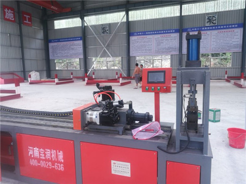 广西省上林县数控小导管冲孔机安全可靠