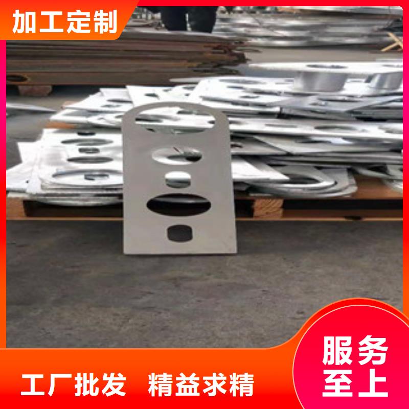 上海q235铁板立柱切割实体工厂-亮洁护栏工厂