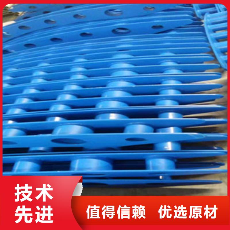 安徽阜阳亮洁护栏工厂制作不锈钢复合管道路栏杆全国出售