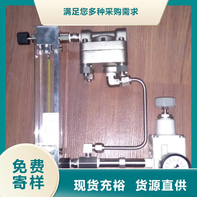 丹东上海伍贺吹扫装置单表配金属管浮子流量计