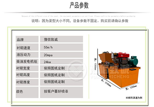广东珠海水沟滑模机一天能做多少米