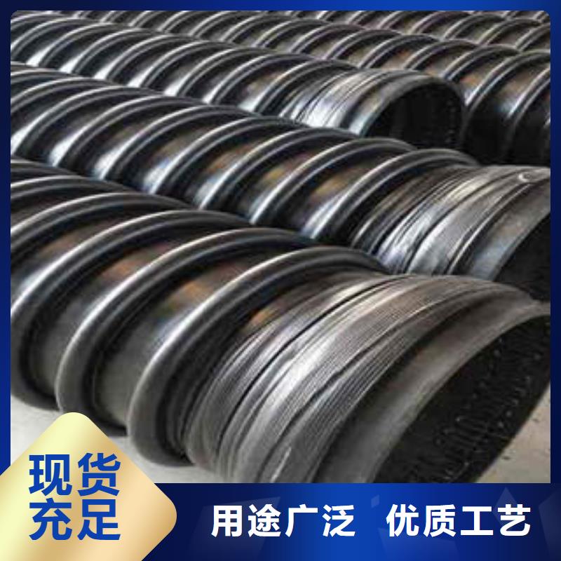 天津PE塑钢缠绕管_PE钢带增强螺旋波纹管质量优价格低