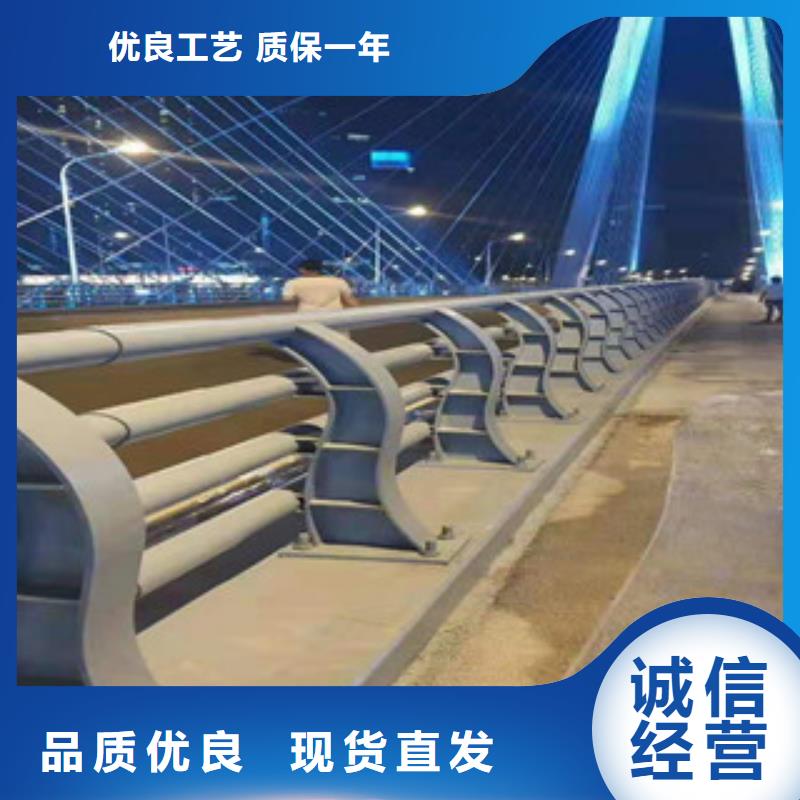 不锈钢复合管护栏桥梁防撞立柱产地直销大量现货供应