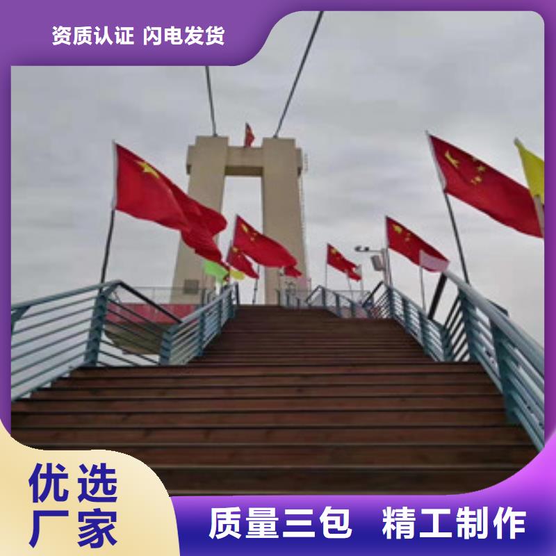 荆州不锈钢复合管景观护栏来厂考察