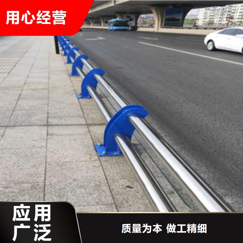 南京碳钢管喷漆桥梁护栏安装方便