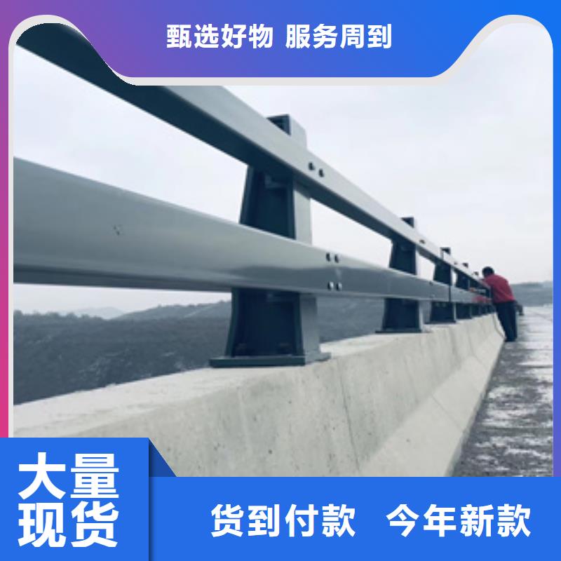 淮北桥梁护栏钢板立柱库存量大