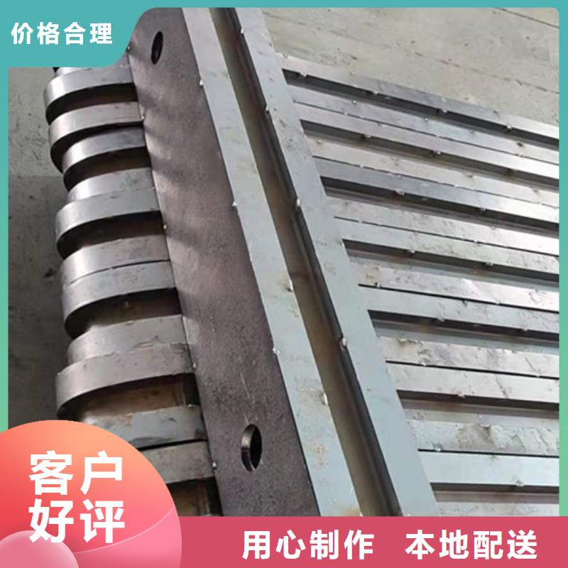 鄂州锌钢护栏桥梁不锈钢护栏立柱厂家