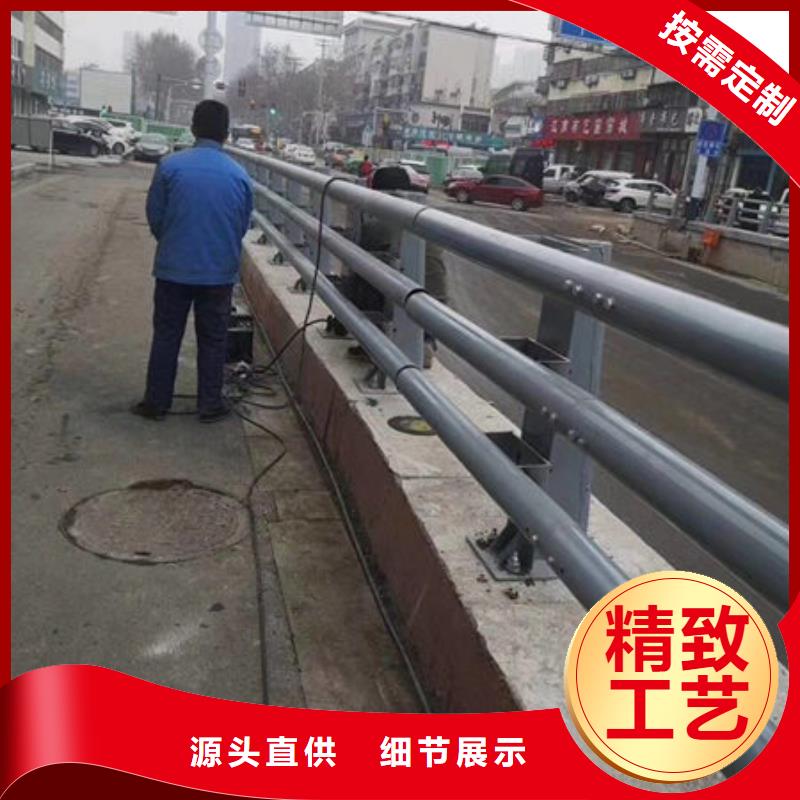 桥梁护栏_不锈钢复合管护栏质保一年工厂现货供应
