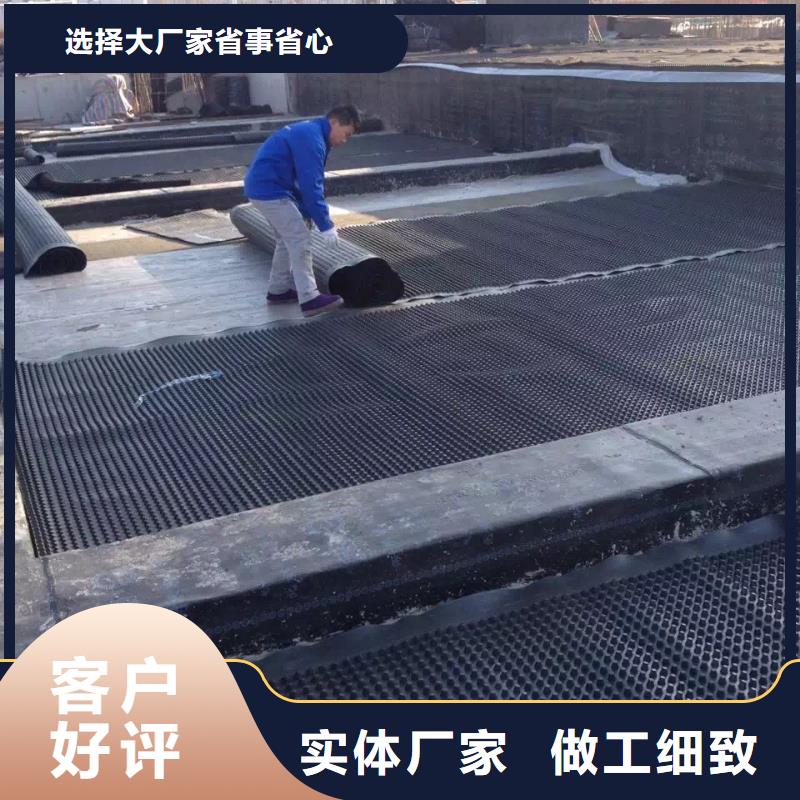 ​海南【塑料排水板】钢塑土工格栅厂家真诚合作