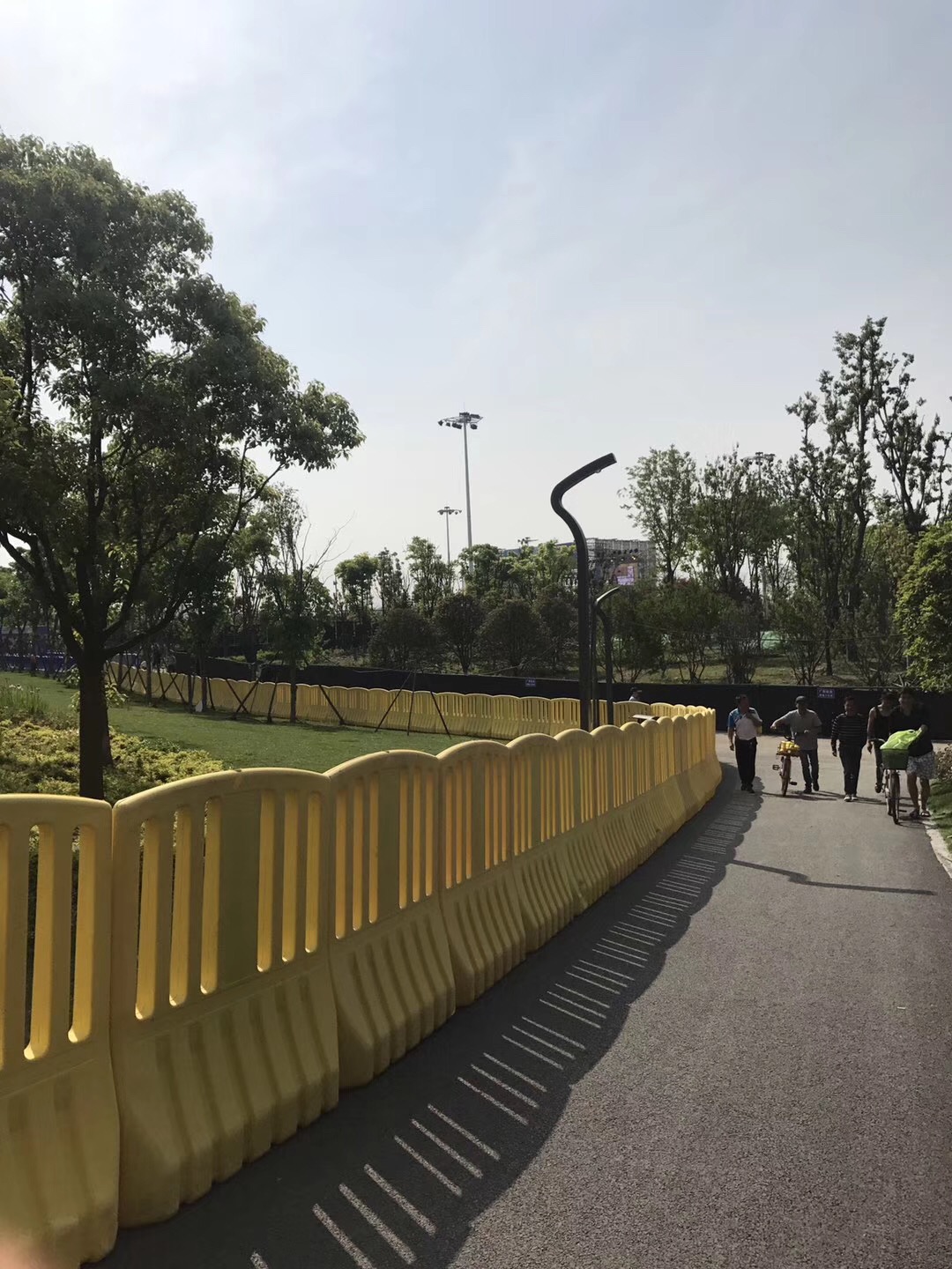 汉阳国际博览中心注水栏杆出租