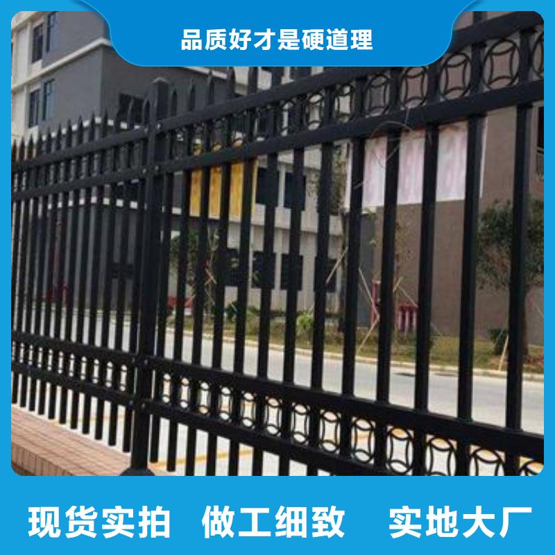 赣州城市道路锌钢护栏厂家施工安装效果图