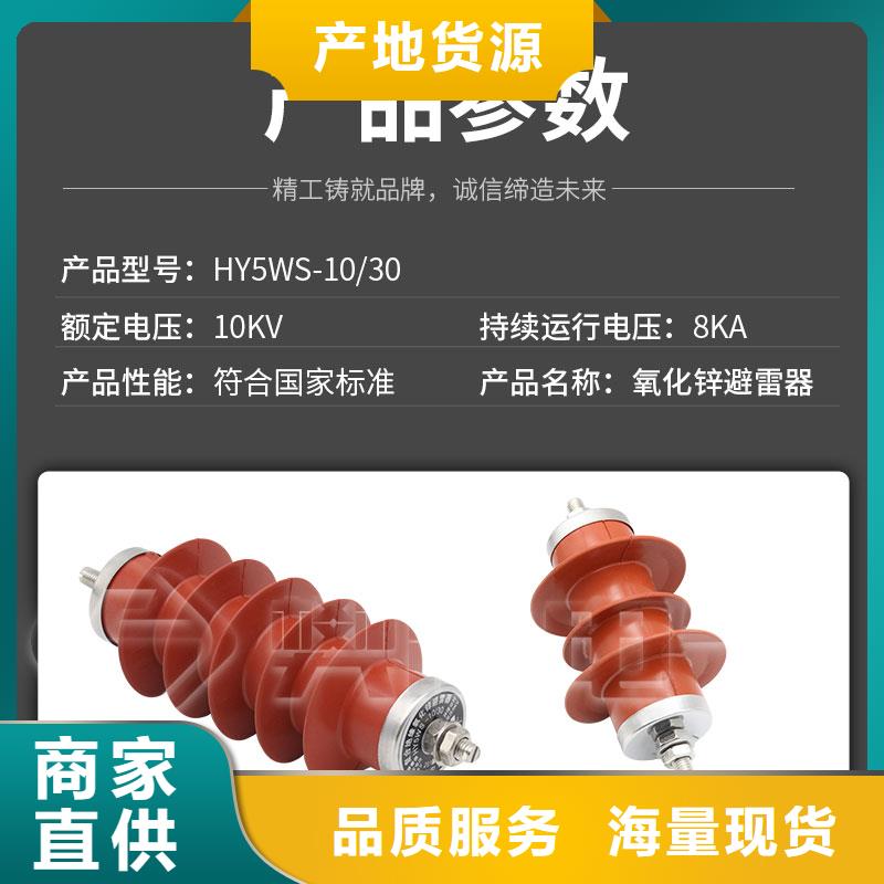 Y10WZ-102/266氧化锌避雷器扬州樊高电气报价