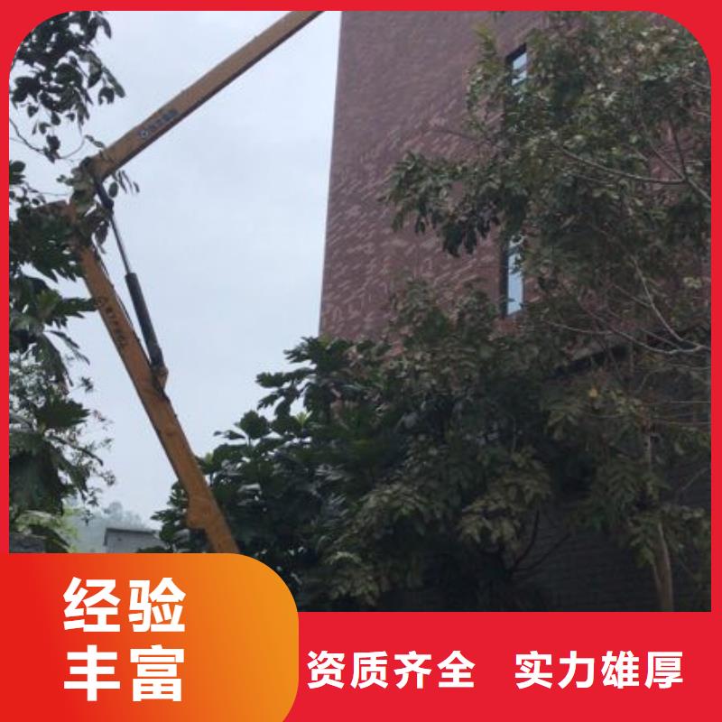 16米吊篮车出租高空砍树当地厂家