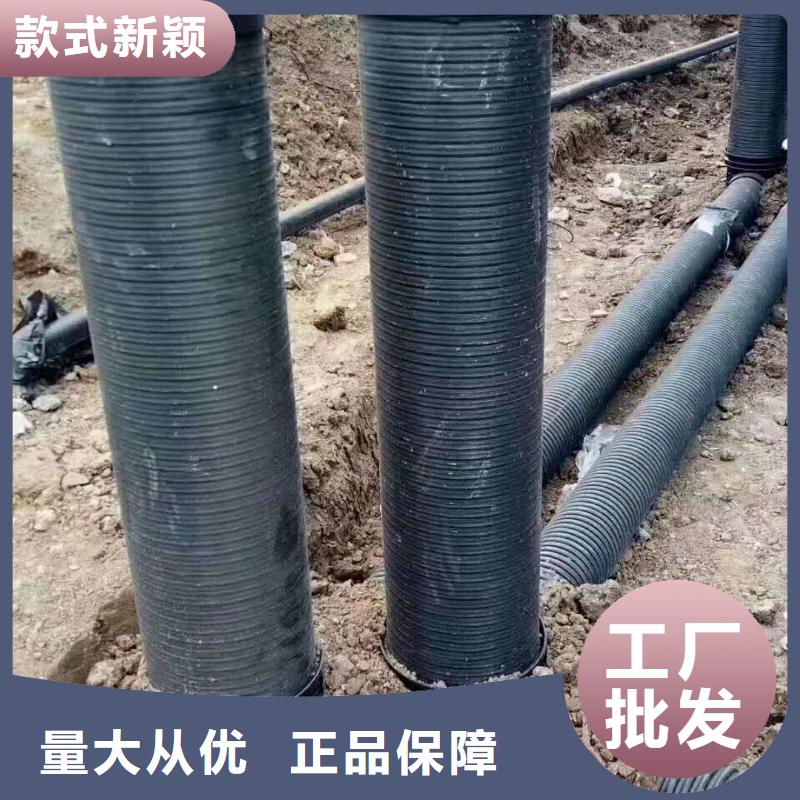 海南HDPE双壁波纹管格栅管 厂家货源稳定
