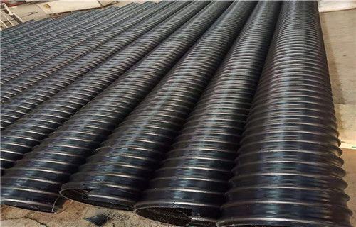 （大口径）钢带增强螺旋波纹管国家给水标准质检合格出厂