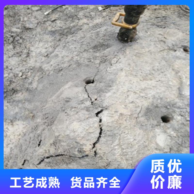 丽江土石方开挖岩石静态劈裂机