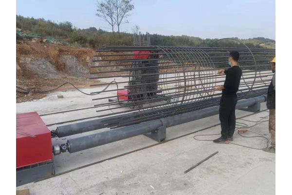西安钢筋笼绕丝机解决方案