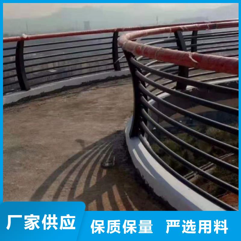 内蒙古赤峰椭圆管喷塑桥梁护栏美观坚固