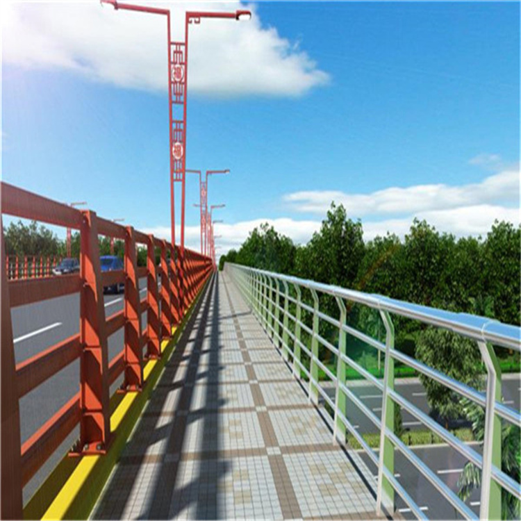 桥梁河道防撞护栏异性栏杆加工每一处都是匠心制作