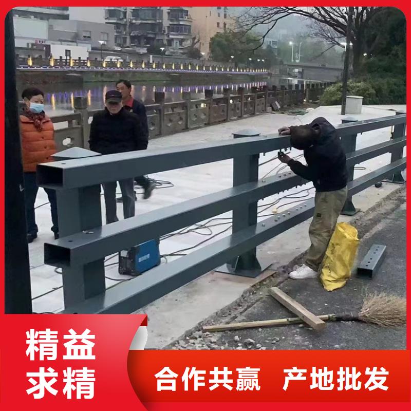 淮北景观桥梁不锈钢栏杆施工