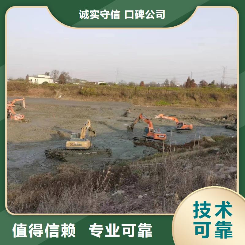 选择正规浙江水上浮筒挖掘机租赁厂家