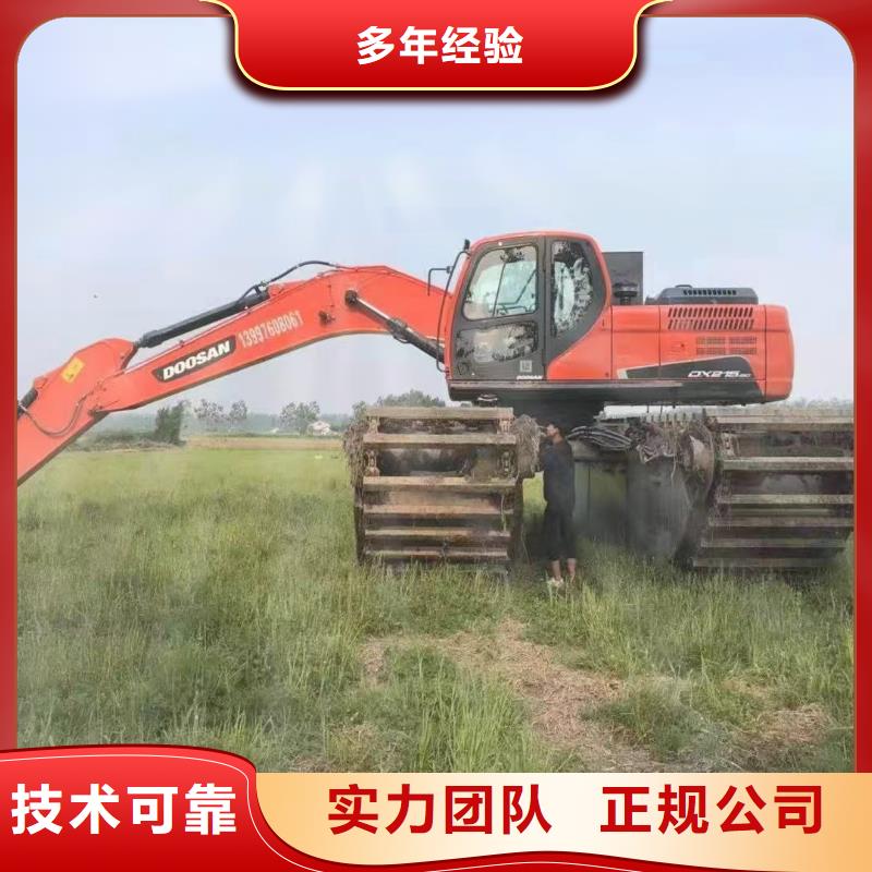 上海水陆挖掘机,河道清淤公司专业服务
