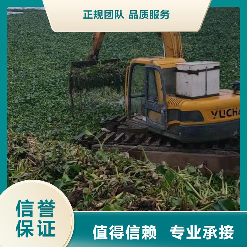 惠州水上漂浮挖机出租真正的厂家货源