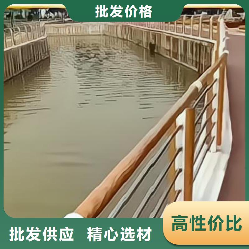 ​沧州双扶手河道栏杆单扶手河道护栏栏杆生产基地
