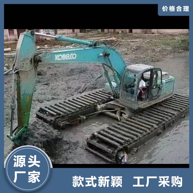 定安县水上漂挖掘机出租租赁直销价格