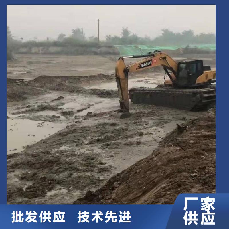 吉林水上干活的挖掘机出租租赁实力厂家
