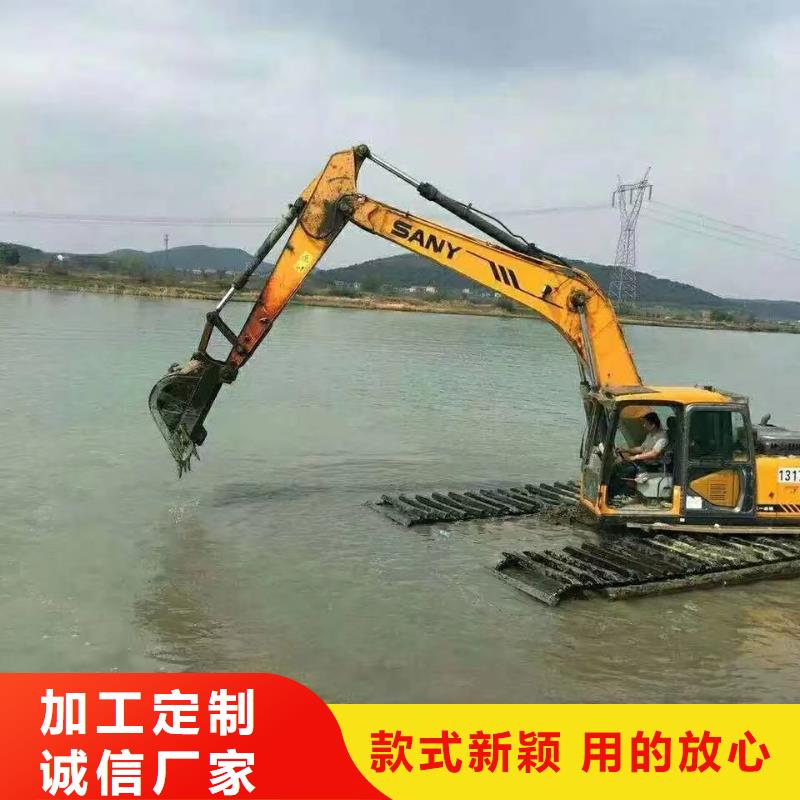 选择正规西藏水上漂挖掘机租赁厂家