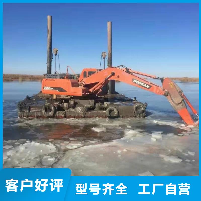 梅州水上干活的挖掘机租赁厂家供应