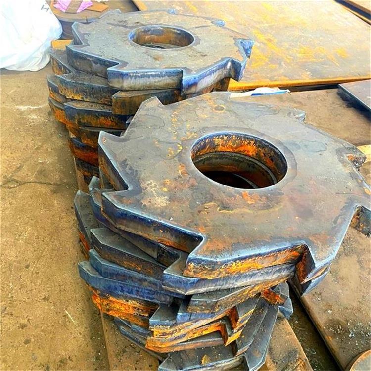 黑龙江省大庆市270毫米厚Q355B钢板切割下料厂家