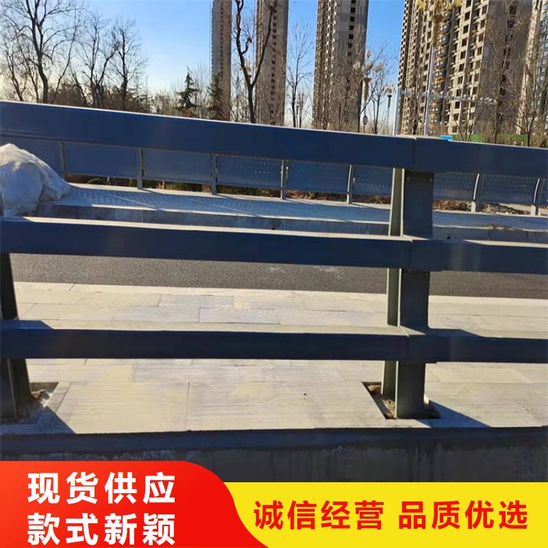 桥梁防撞护栏【钢板立柱】专业生产N年精工细作品质优良