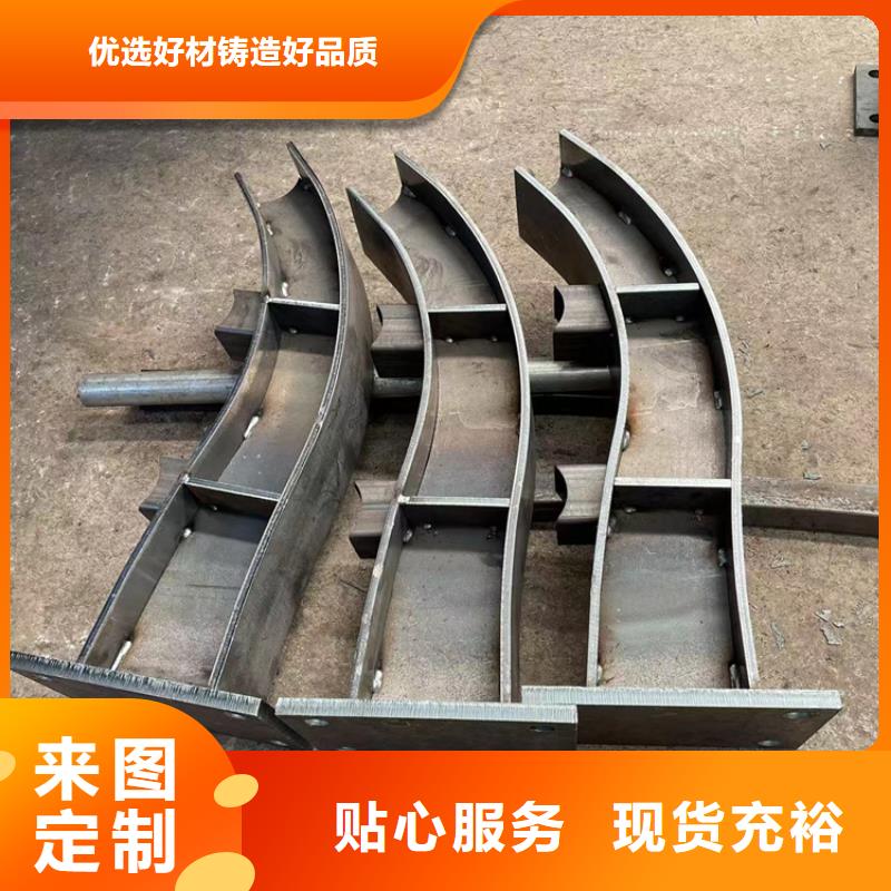 防撞桥梁护栏钢板立柱工厂认证专业生产制造厂