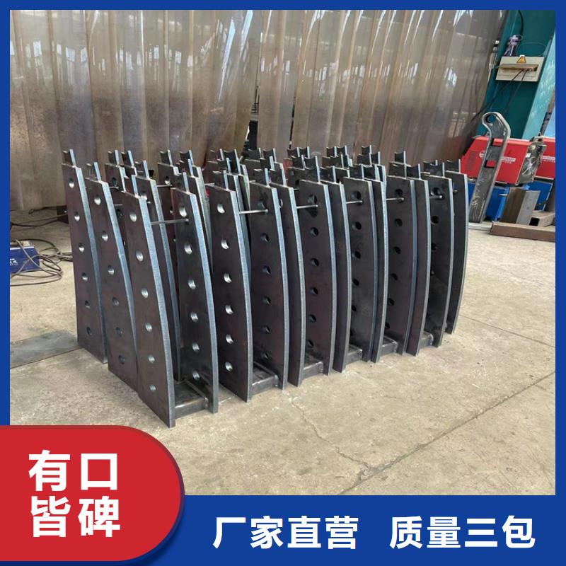陕西汉中市不锈钢复合管桥梁护栏安装公司