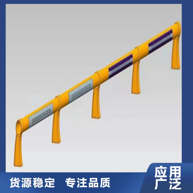 湖北省襄樊市304不锈钢复合管桥梁护栏多种颜色可选