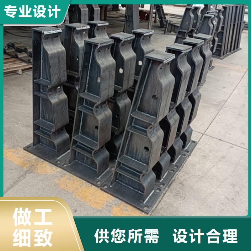 陕西省铜川喷塑不锈钢护栏立柱大量现货供应