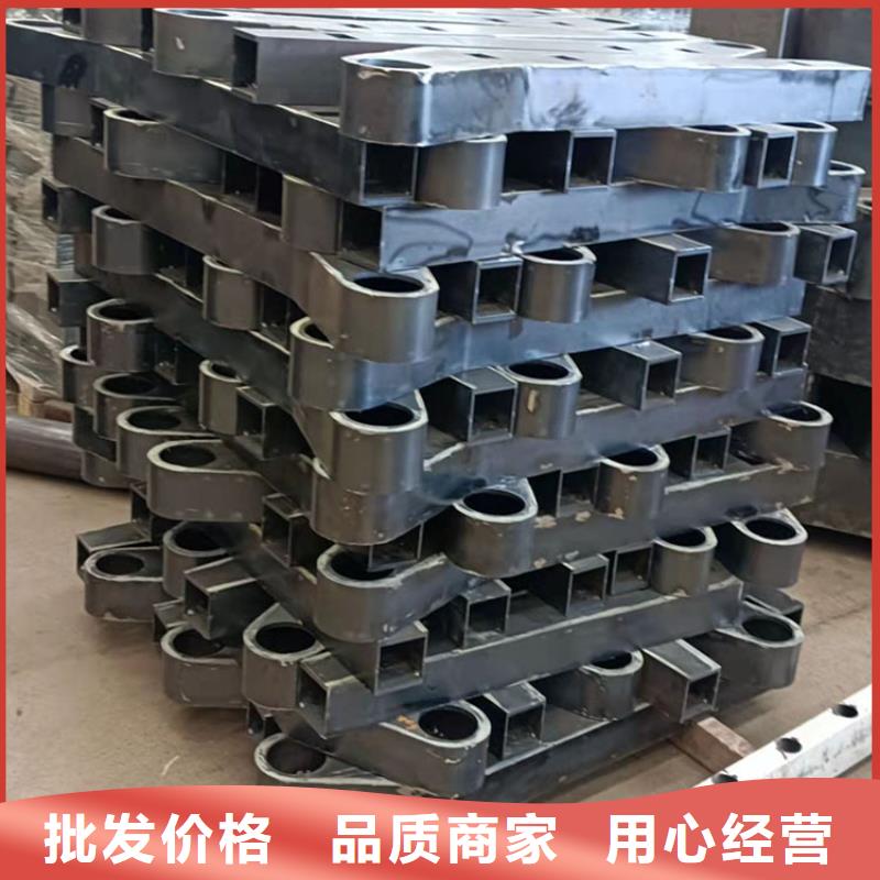 可定制的潍坊不锈钢复合管楼梯栏杆生产厂家