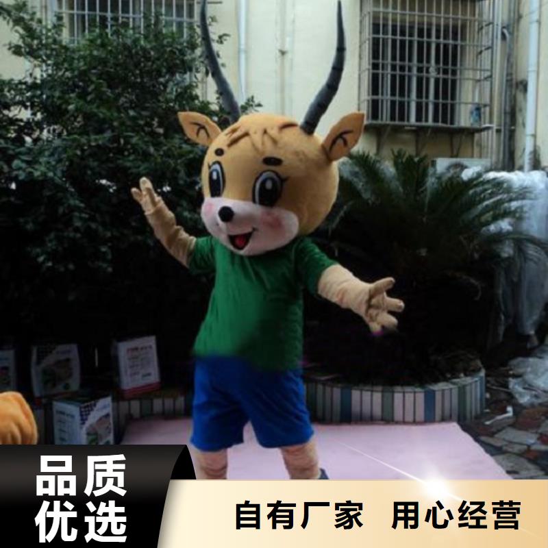 河南郑州卡通人偶服装定做多少钱/乐园毛绒娃娃加工