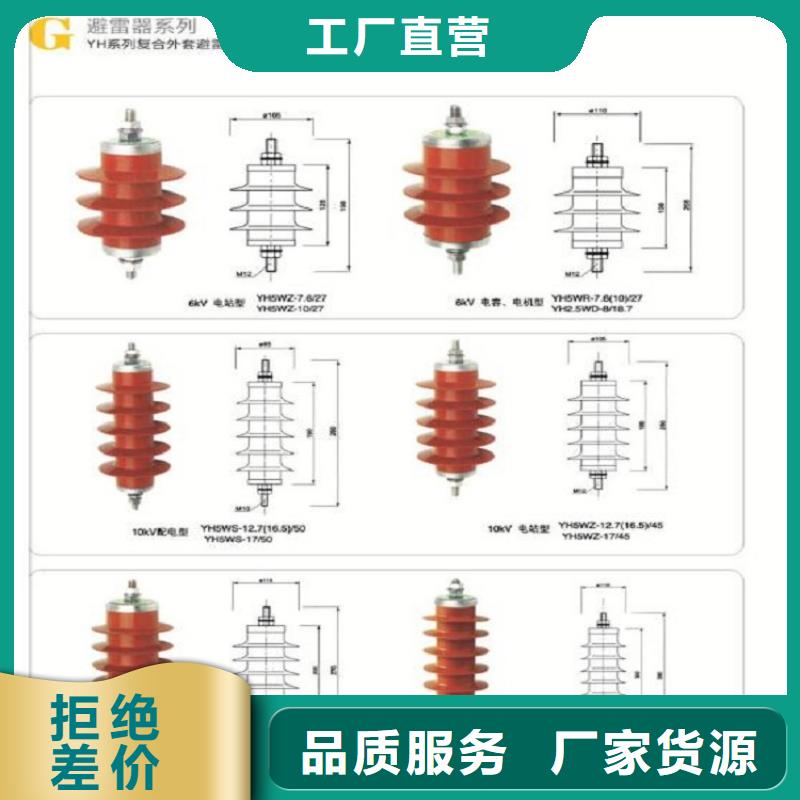 氧化锌避雷器Y10W-204/532 浙江羿振电气有限公司