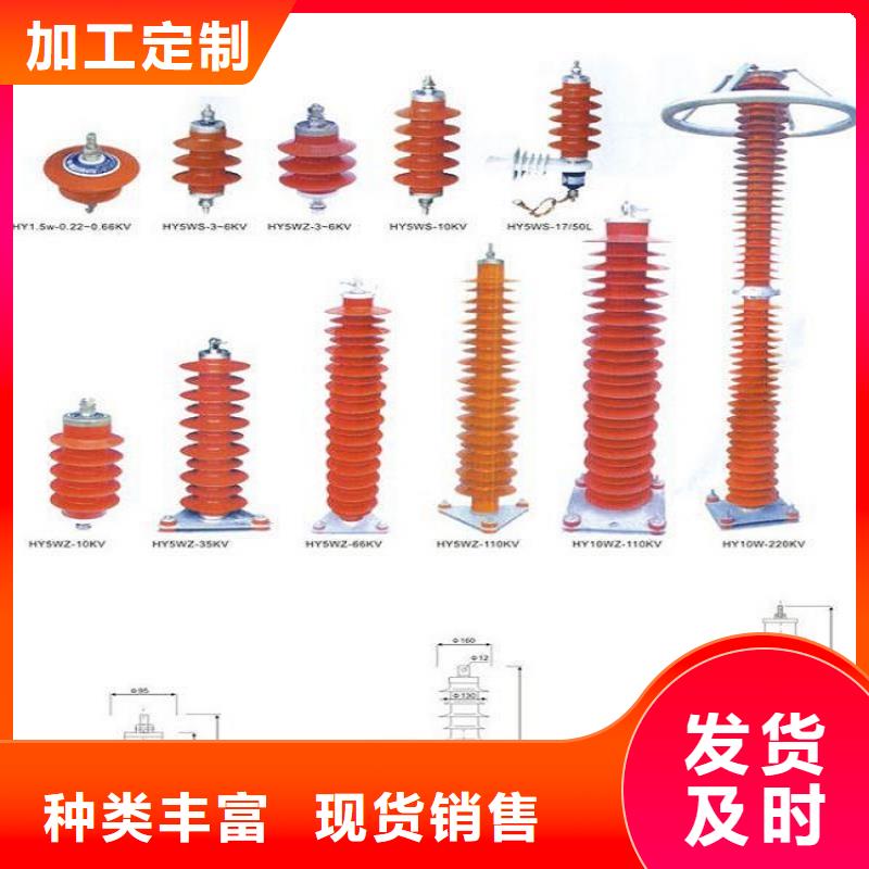 上海氧化锌避雷器YH5CX5-96/250，放电计数器 值得信赖