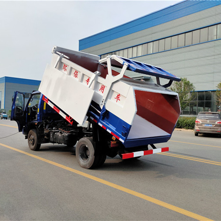 分类式压缩垃圾转运车能装18吨粪污清运车实体厂家
