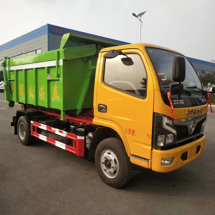 挂桶垃圾运输车新款8立方粪污自卸车订制以质量求生存