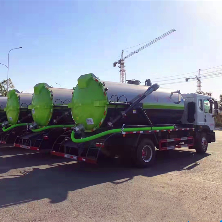 牧场垃圾回收再利用15方粪污运输车  15方污水清理车种类齐全