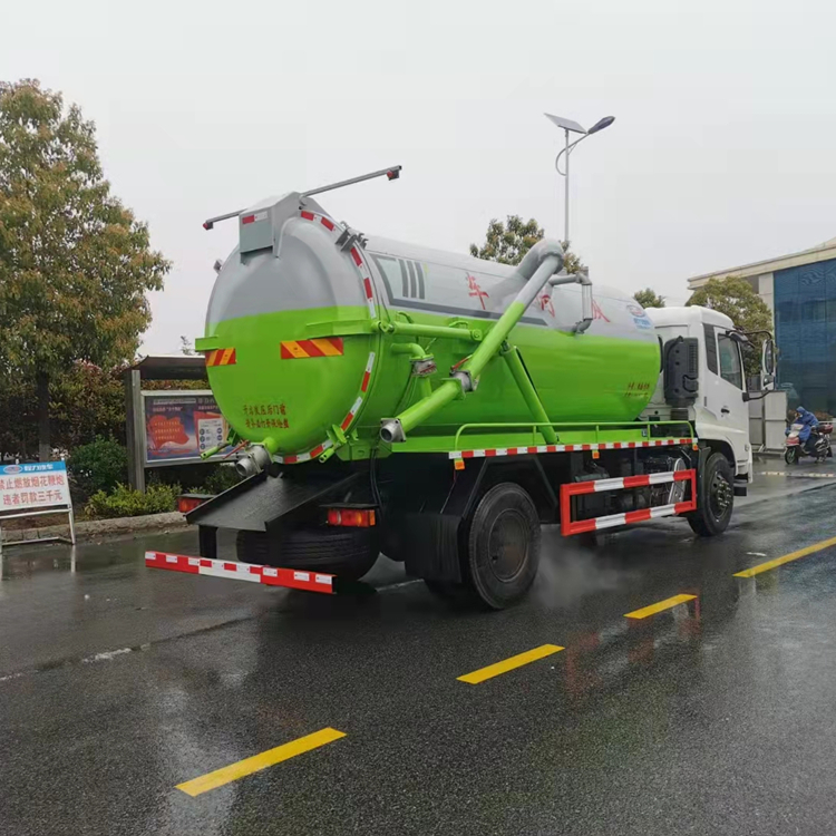 自动环保运输15方有机肥干粪回收车直供厂家