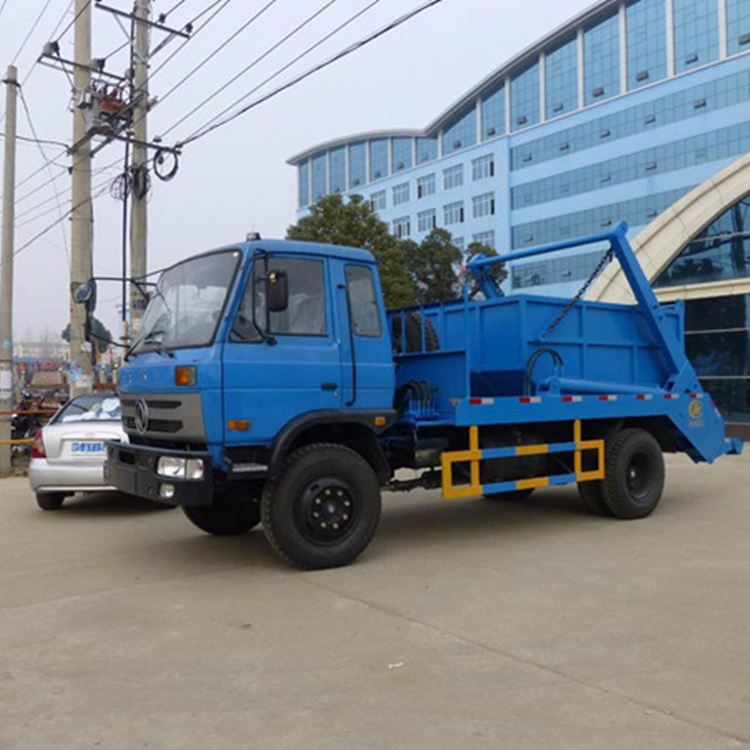 污泥粪污运输车简要说明-勾臂箱式5吨粪肥转运车规格附近公司