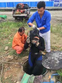 台州品质市政潜水员污水井作业公司品牌厂家蛟龙潜水