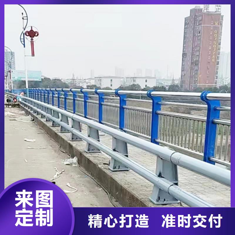 桥梁护栏镀锌喷塑防撞栏严谨工艺严格把控质量