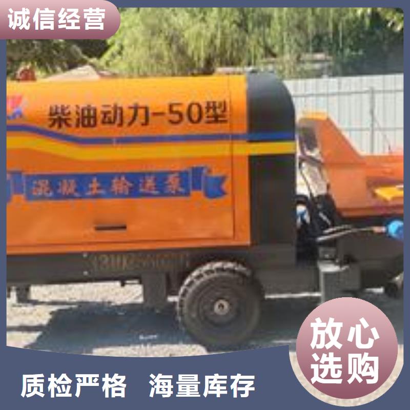 广西省桂林小型打混凝土的泵机